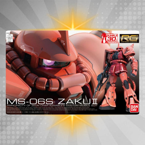 BANDAI Hobby RG 1/144 #02 MS-06S Zaku II RG