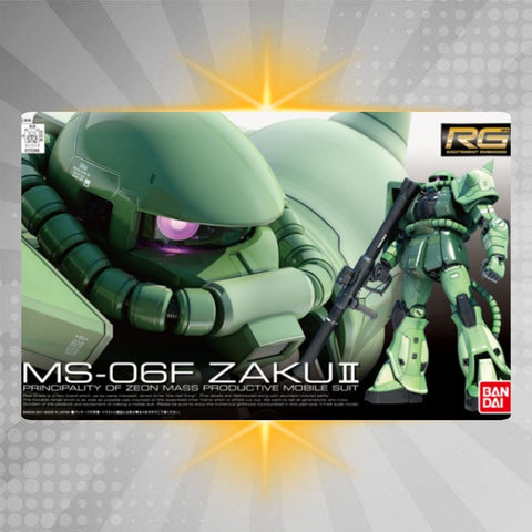 BANDAI Hobby RG 1/144 #04 MS-06F Zaku II RG