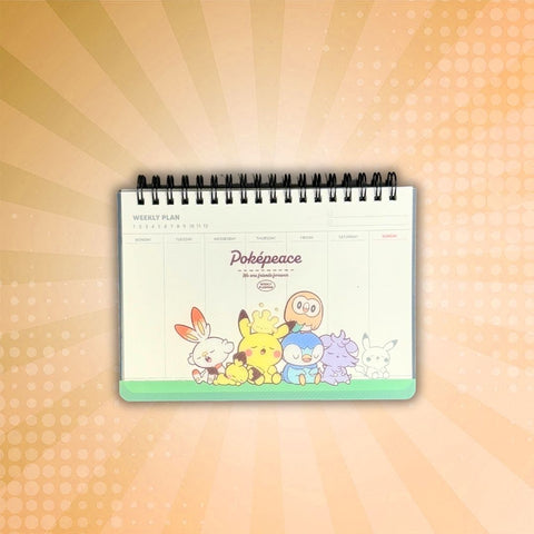 Pokémon Poképeace Weekly Planner