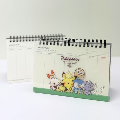 Pokémon Poképeace Weekly Planner