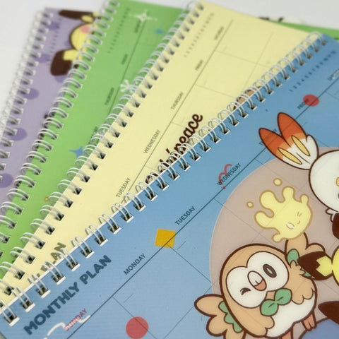 Pokémon Monthly Planner