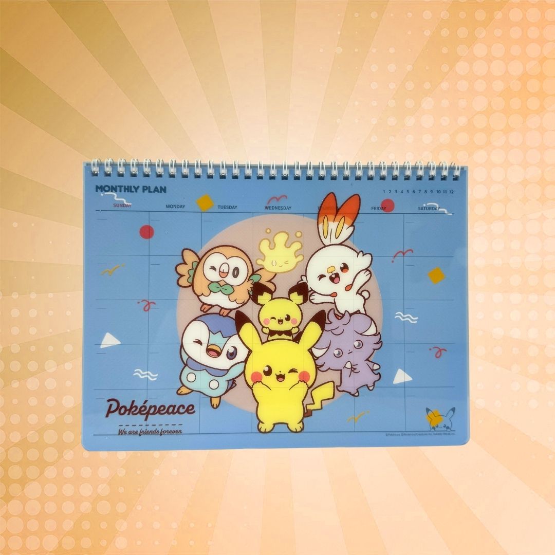 Pokémon Monthly Planner