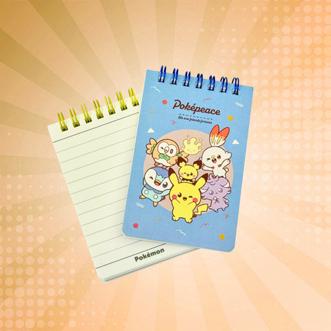 Pokémon Poképeace Mini Notebook - 4-Pack