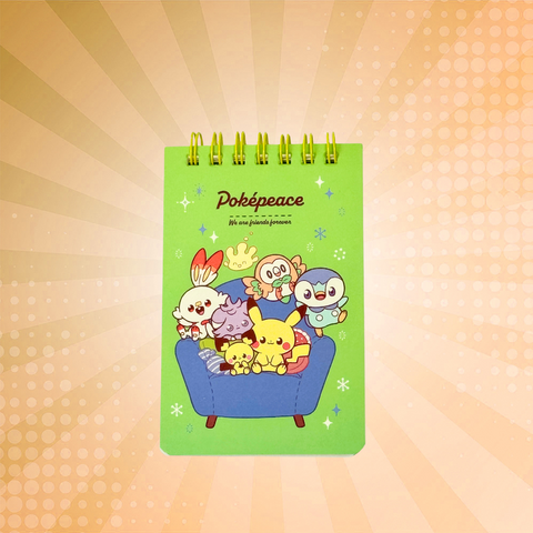 Pokémon Poképeace Mini Notebook - 4-Pack