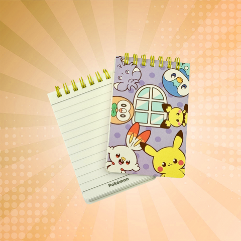 Pokémon Poképeace Mini Notebook - 4-Pack