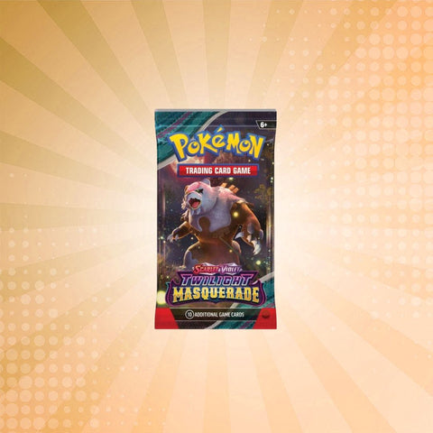 Pokémon TCG: Scarlet & Violet - Twilight Masquerade Booster Pack (10 Cards)