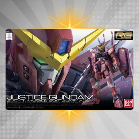 BANDAI Hobby RG 1/144 #09 Justice Gundam