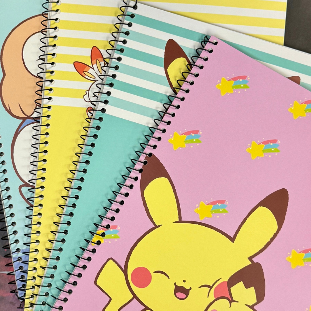 Pokémon Poképeace Blank Notebooks - 4-Pack