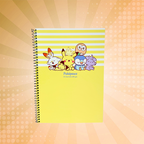 Pokémon Poképeace Blank Notebooks - 4-Pack