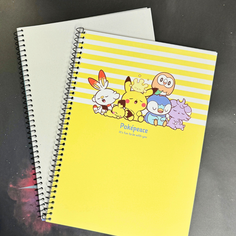 Pokémon Poképeace Blank Notebooks - 4-Pack