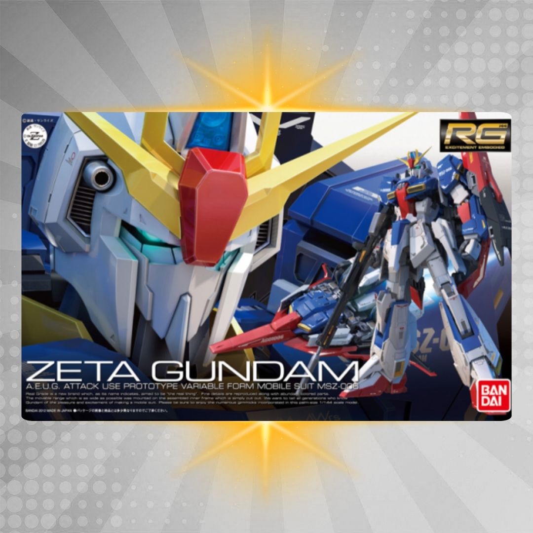 BANDAI Hobby RG 1/144 #10 Zeta Gundam