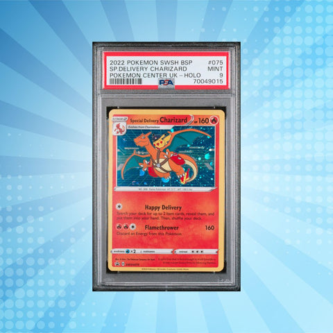 [PSA 9] Special Delivery Charizard - SWSH075 - SWSH: Sword & Shield Promo Cards (SWSD)