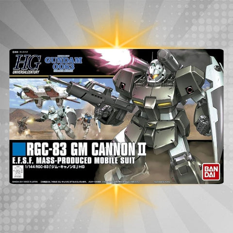 BANDAI Hobby HGUC 1/144 #125 GM Cannon 2