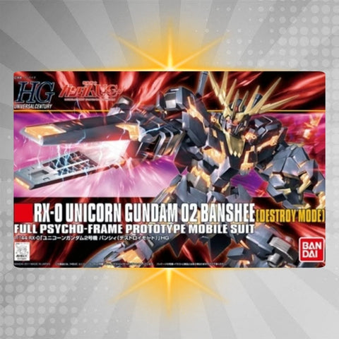 BANDAI Hobby HGUC 1/144 #134 Banshee (Destroy Mode)