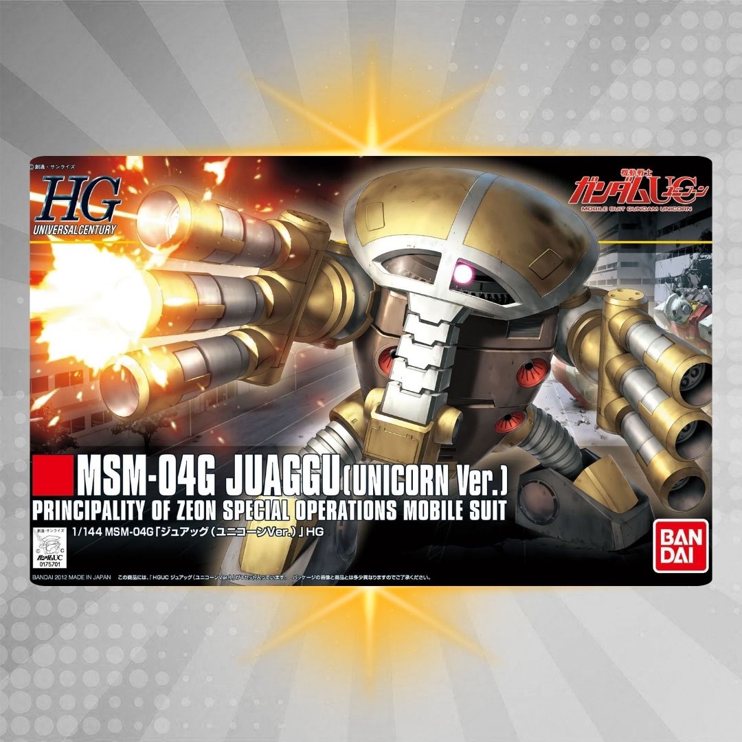 BANDAI Hobby HGUC 1/144 #139 Juaggu (Unicorn Ver)