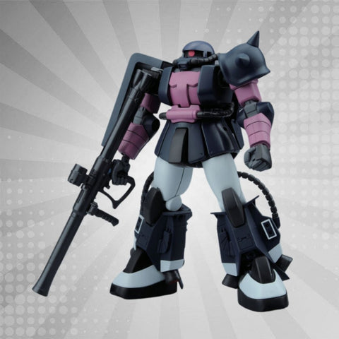 BANDAI Hobby HGUC 1/144 #151 MS-06R-1A Zaku II Black Tristars