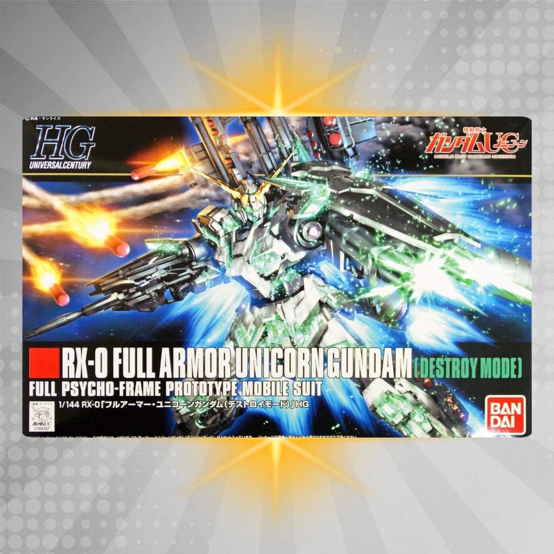 BANDAI Hobby HGUC 1/144 #178 Full Armor Unicorn Gundam (Destroy Mode)