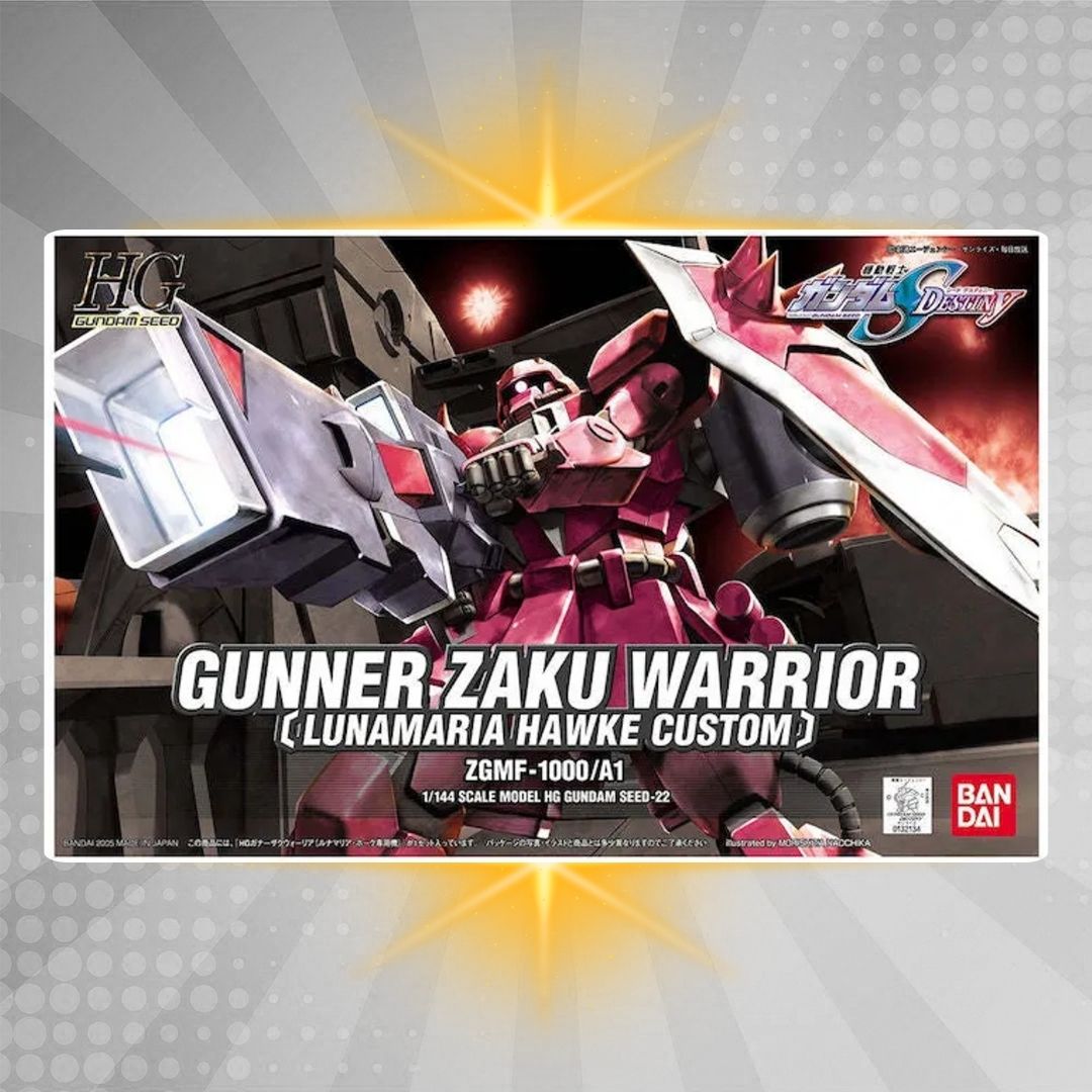 BANDAI Hobby HG 1/144 #22 Gunner Zaku Warrior (Lunamaria Hawke Custom)