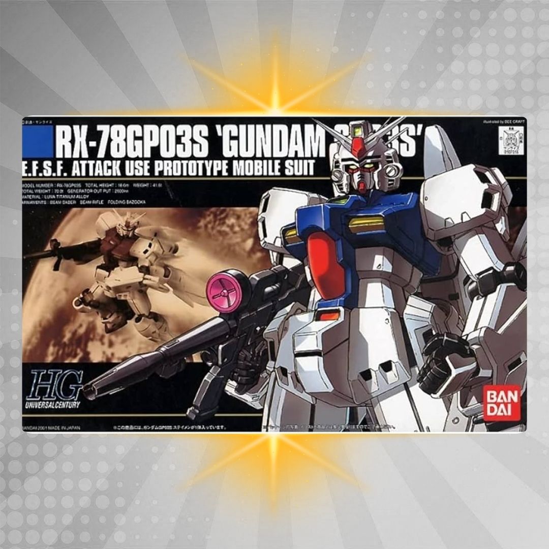 BANDAI Hobby HGUC 1/144 #25 GP03S Gundam