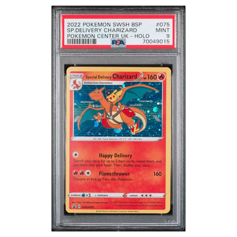 [PSA 9] Special Delivery Charizard - SWSH075 - SWSH: Sword & Shield Promo Cards (SWSD)