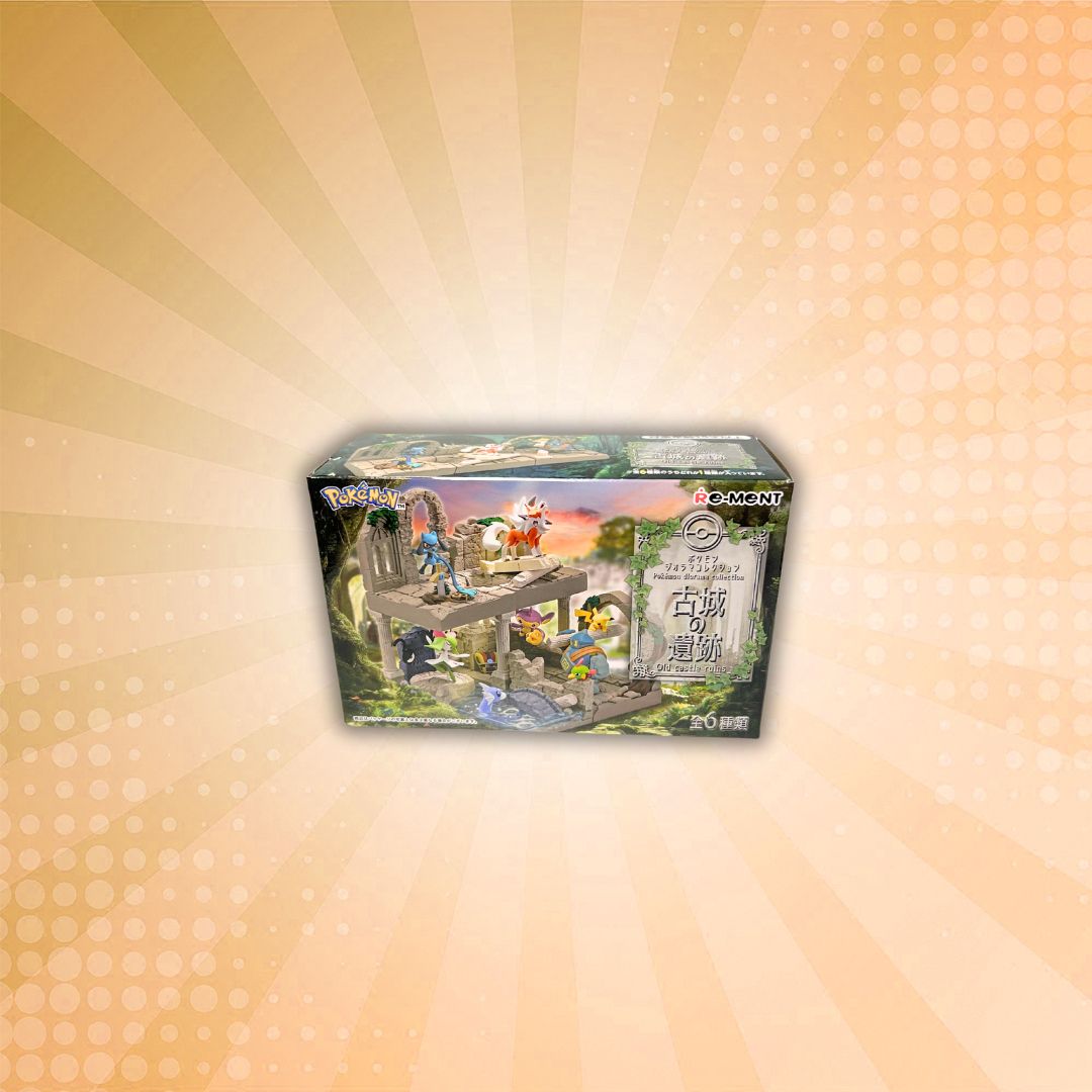 Re-Ment Pokémon Diorama Collection - Old Castle Ruins Blind Box