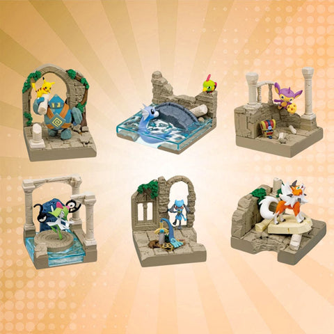 Re-Ment Pokémon Diorama Collection - Old Castle Ruins Blind Box