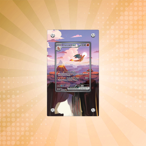 Charizard ex 199/165 - Pokémon Extended Artwork Protective Display Case