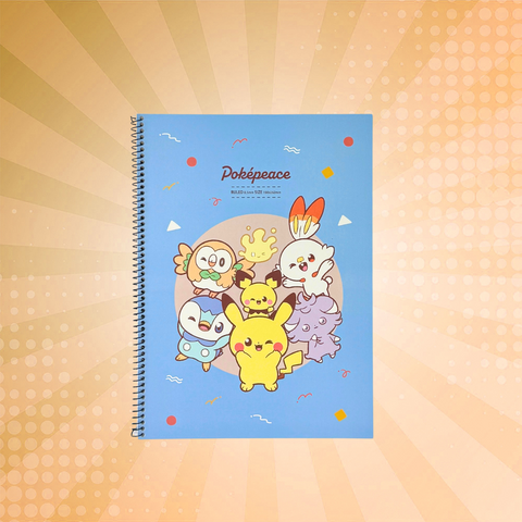 Pokémon Poképeace Lined Notebook - 4-Pack