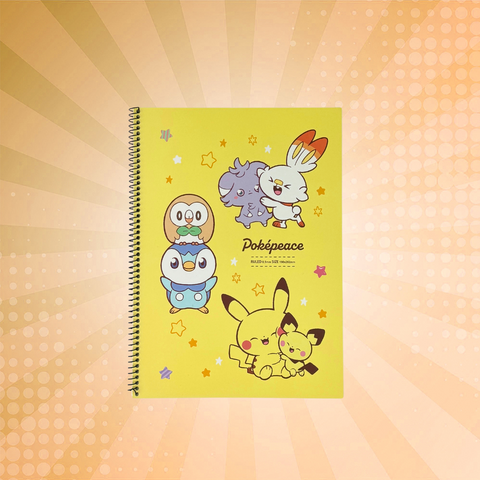 Pokémon Poképeace Lined Notebook - 4-Pack