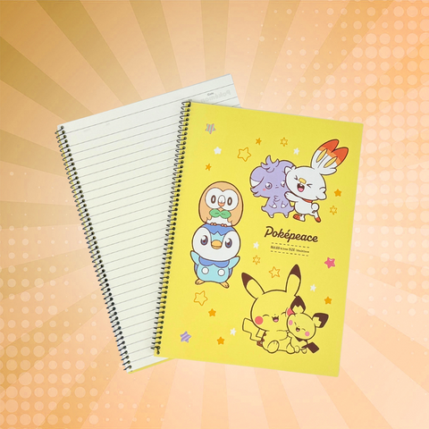 Pokémon Poképeace Lined Notebook - 4-Pack