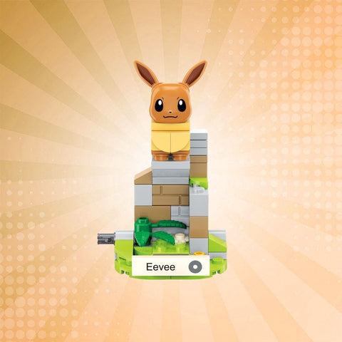 Keeppley Pokémon Ball Collection - Mini Eevee Building Blocks Set