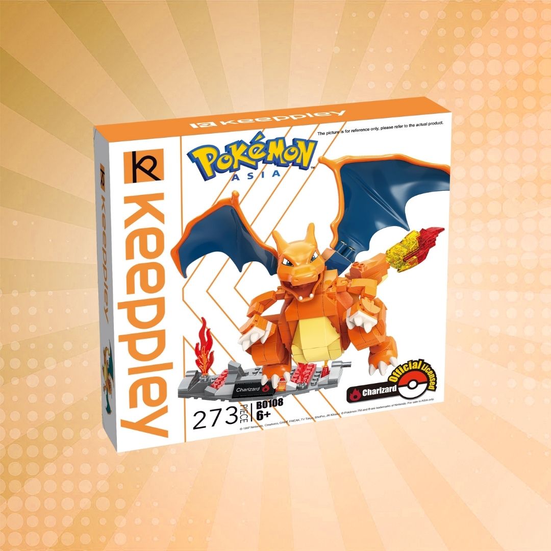 Keeppley Pokémon Charizard Building Blocks Set