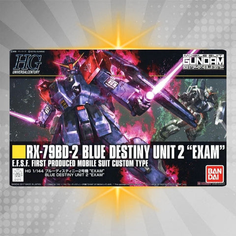 BANDAI Hobby HGUC 1/144 Blue Destiny Unit 2 Exam