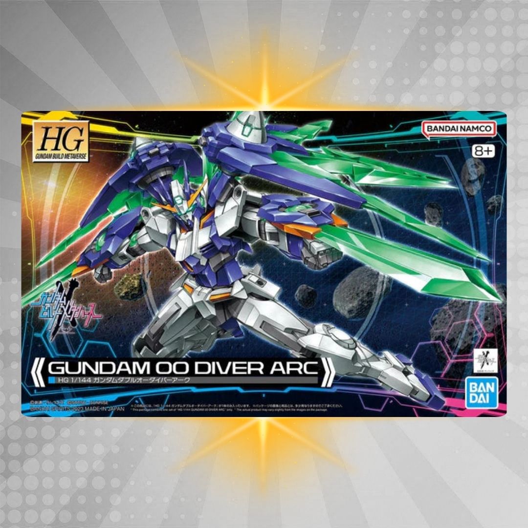 BANDAI Hobby HG 1/144 GUNDAM 00 DIVER ARC