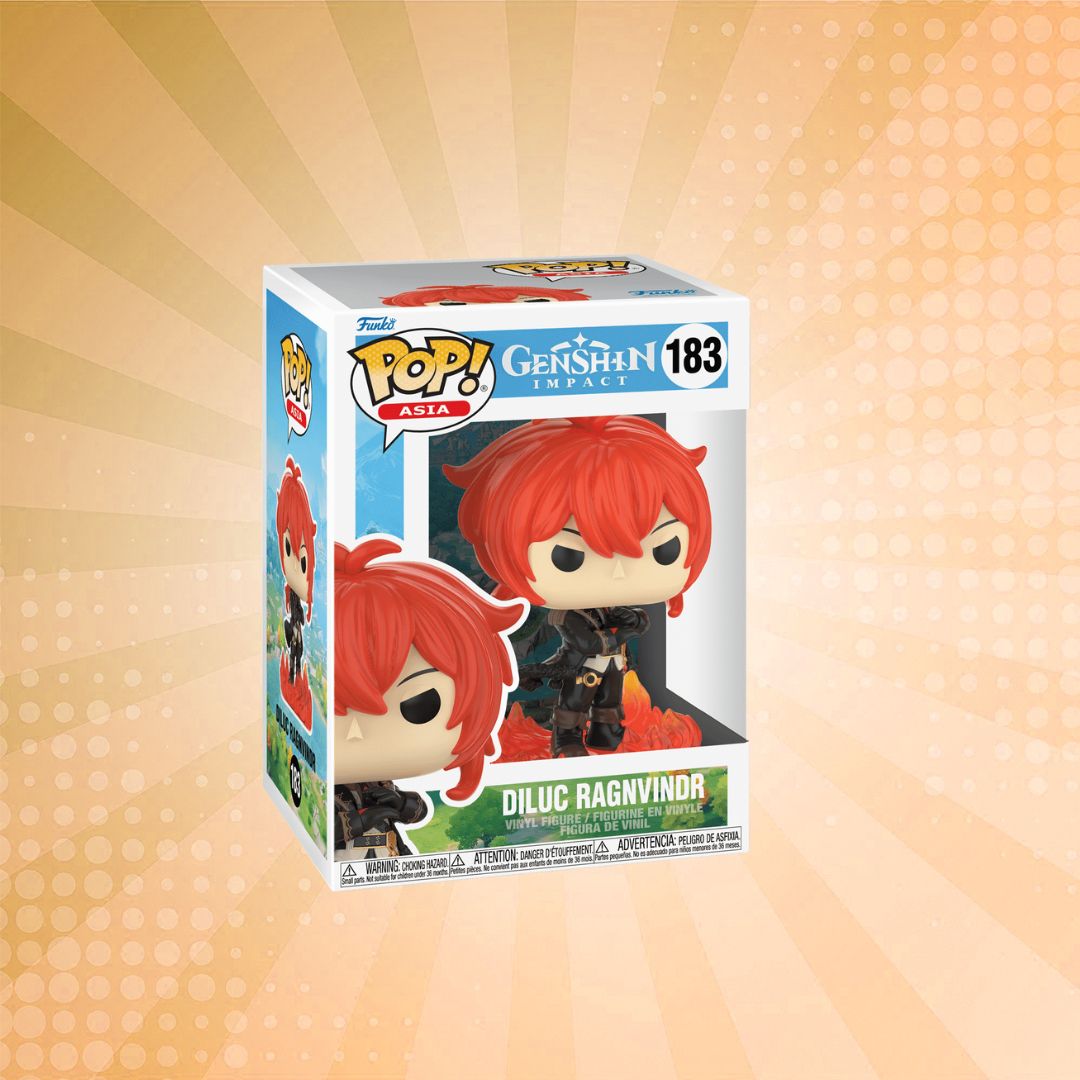 Genshin Impact Diluc Ragnvindr Funko Pop!