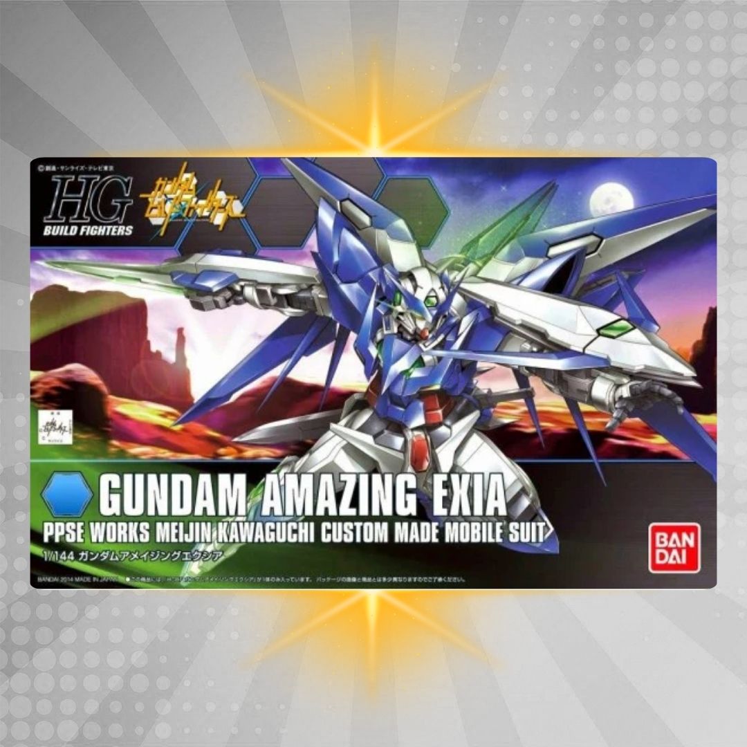 BANDAI Hobby HGBF 1/144 Gundam Amazing Exia