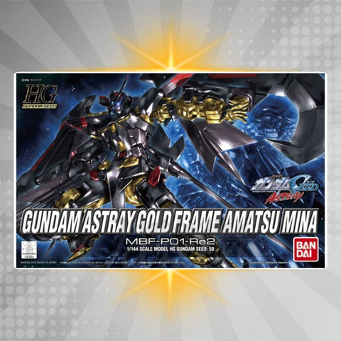 BANDAI Hobby HG 1/144 Gundam Astray Gold Frame Amatsu Mina