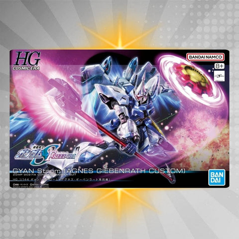 BANDAI Hobby HG 1/144 GYAN Strom (AGNES GIEBENRATH CUSTOM) HG 1/144 GUNDAM SEED FREEDOM