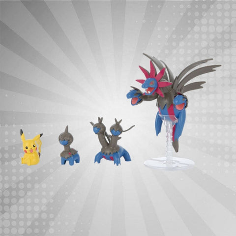 BANDAI HOBBY Pokémon Model Kit HYDREIGON EVOLUTION SET