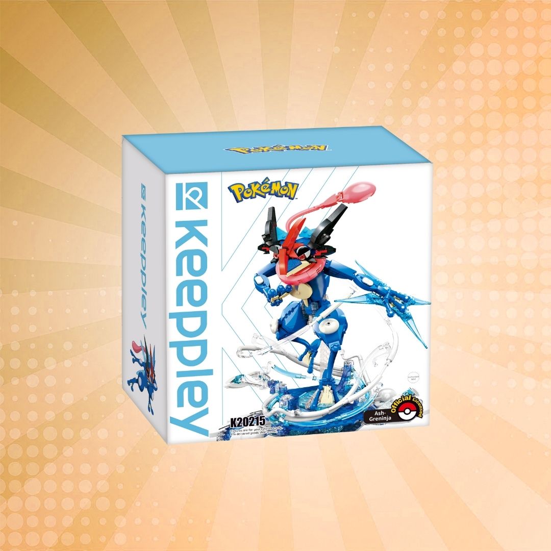 Keeppley Pokémon Ash's Greninja Building Blocks Set