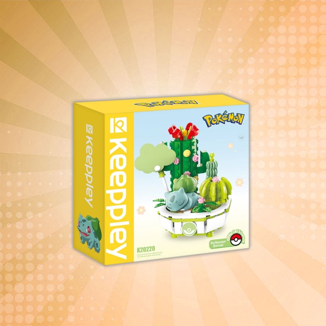 Keeppley Pokémon Bulbasaur Bonsai Building Blocks Set