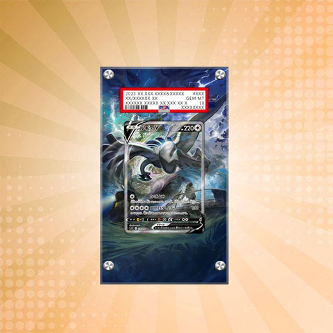 Lugia V 186/195 Pokémon Extended PSA Artwork Protective Card Display Case