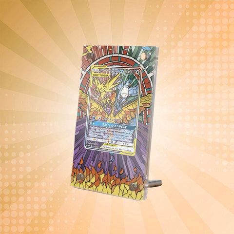 Moltres, Zapdos & Articuno GX SM210 Pokémon Extended Artwork Display Case