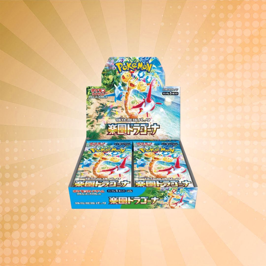 Japanese Pokémon: Paradise Dragona Booster Box (30 Packs)