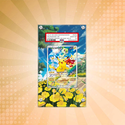 Pikachu (027) Pokémon Extended PSA Artwork Protective Card Display Case