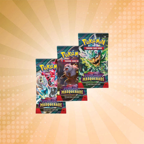 Pokémon TCG: Scarlet & Violet: Twilight Masquerade - 3 Pack Blister (Revavroom)