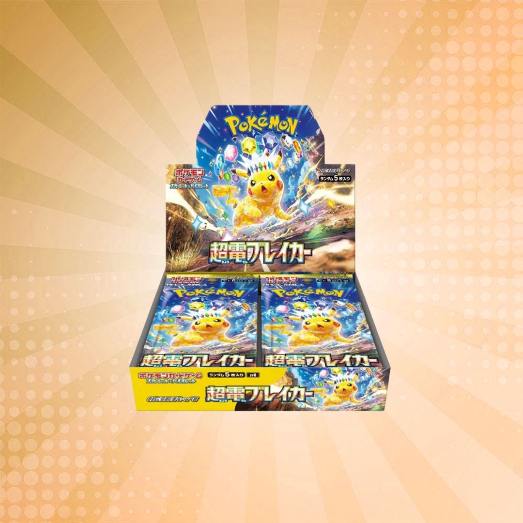 Japanese Pokémon: Super Electric Breaker [SV8] Booster Box (30 Packs)