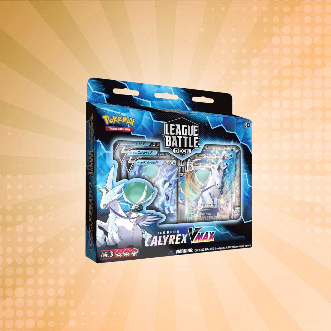 Pokémon TCG: Ice Rider Calyrex VMAX League Battle Deck