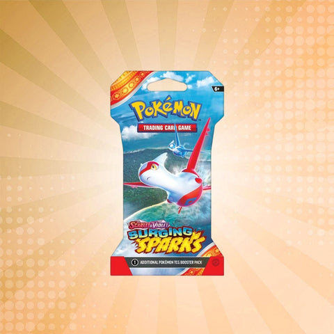 Pokémon TCG: Scarlet & Violet: Surging Sparks Sleeved Booster Pack (10 Cards)