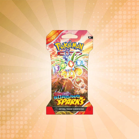 Pokémon TCG: Scarlet & Violet: Surging Sparks Sleeved Booster Pack (10 Cards)